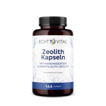 ZEOLITH (144 Kapseln) - Echt Vital EV-10320