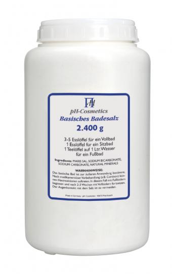 Basisches Badesalz (2400g) - pH-Cosmetics 