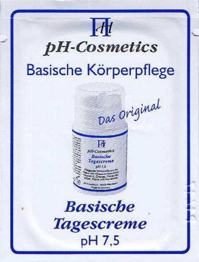 Probe - Basische Tagescreme pH 7,5 - pH-Cosmetics 