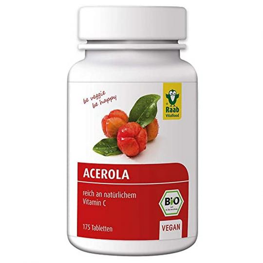 Acerola Tabletten (Bio)  (175 Stück) - Raab Vitalfood 