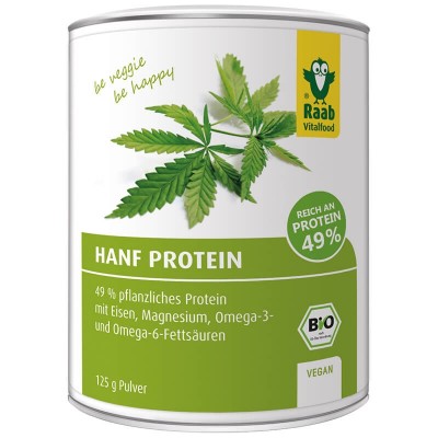 Hanf Protein Pulver (Bio) (125g) - Raab Vitalfood 