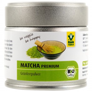 Matcha Premium Grüntee Pulver (30g) (Bio) - Raab Vitalfood 