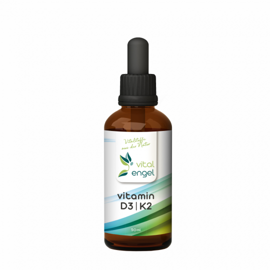 Vitamin D3-K2 Tropfen (50ml) - Vital Engel 