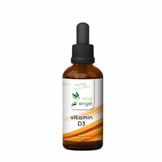 Vitamin D3 Tropfen - 1.000 IE  (50ml) - Vital Engel 
